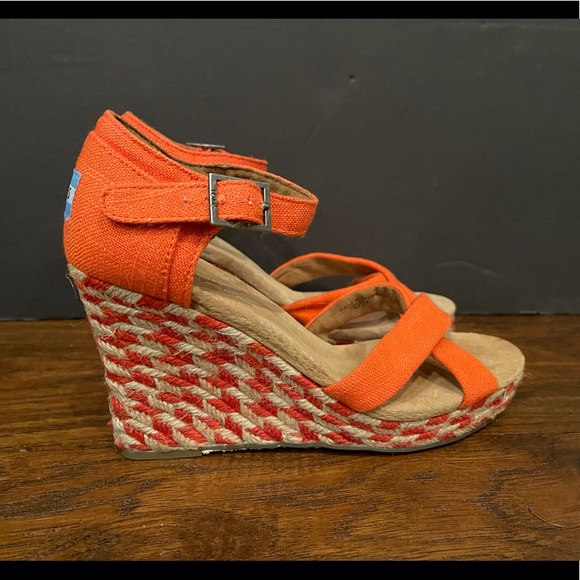 Toms Espadrille Wedge Sandals - Picture 5 of 6